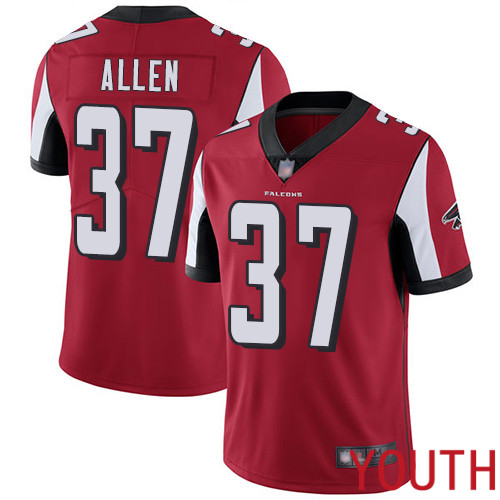 Atlanta Falcons Limited Red Youth Ricardo Allen Home Jersey NFL Football #37 Vapor Untouchable